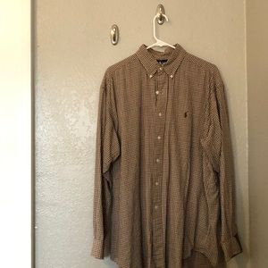 Ralph Lauren plaid long sleeve
